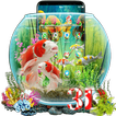 3D Aquarium Japaneses  Koi Fish