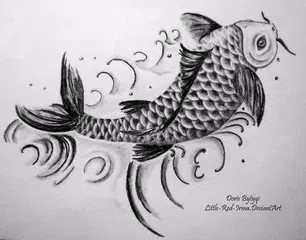 Koi Fish Art HD Wallpaper APK download