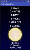 Poster Rock Totality Eclipse Countdown Timer Apr. 8, 2024
