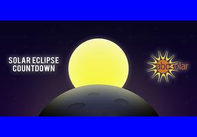 1 Schermata Rock Totality Eclipse Countdown Timer Apr. 8, 2024