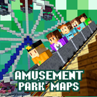 Amusement Park Maps for Minecraft PE icono