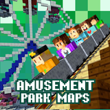 Amusement Park Maps for Minecraft PE icône