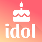 Kpop Idol Birthday Reminder-icoon