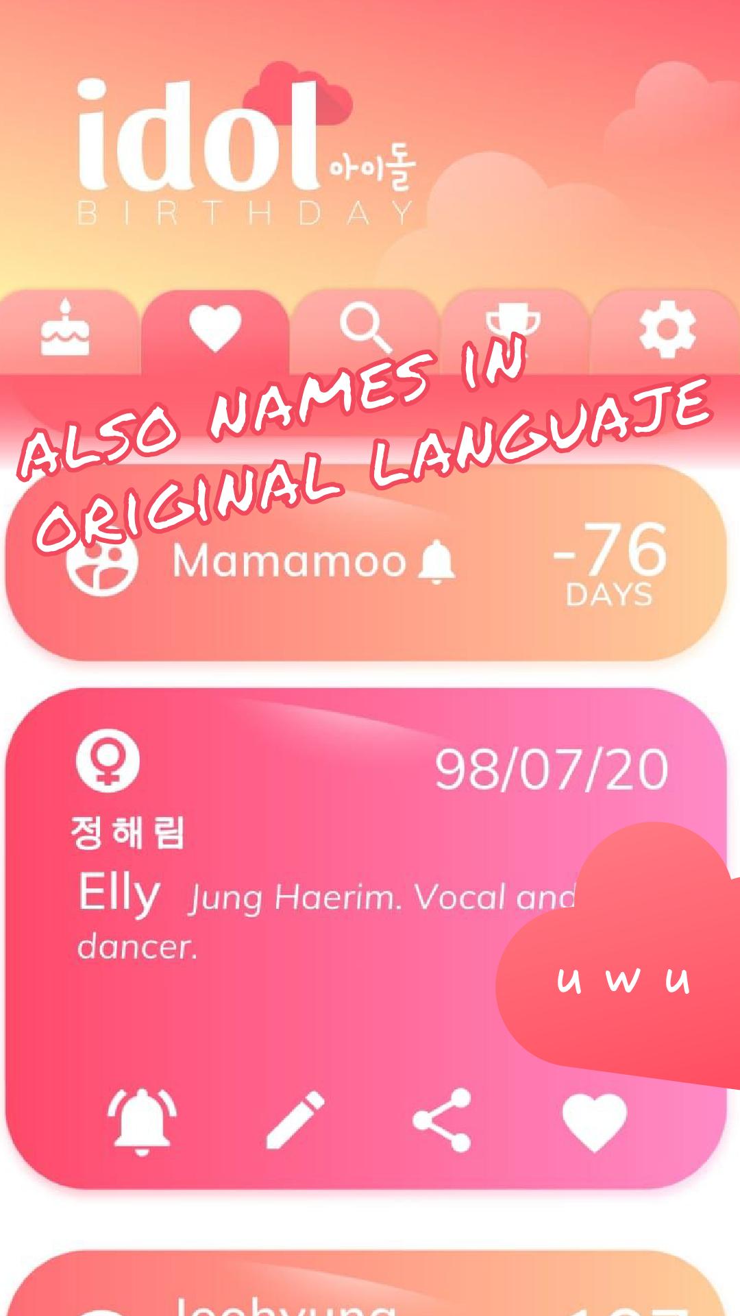 Kpop Idol Birthday Reminder for Android - APK Download