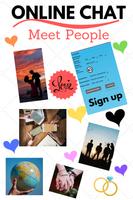 Korean singles - Online chat poster