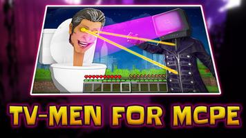 TV Man Minecraft Mod Skibidi syot layar 2