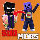 Addon 500 Mobs MCPE Adventure