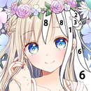 Cute Anime: Couleur par numéro APK
