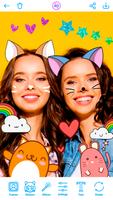 Kawaii Photo Stickers & Editor poster