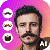 AI Mustache Photo Editor أيقونة