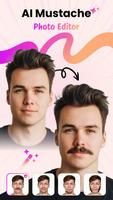 AI Mustache Photo Editor الملصق