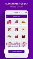 Rajasthani Turban Photo Editor ảnh chụp màn hình 1