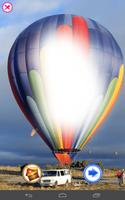 Air Balloon Photo frames الملصق