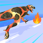 آیکون‌ Dino Evolution Run 3D