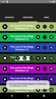 The Lord of the Rings Ringtone Affiche