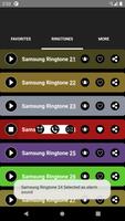 Samsung Ringtones capture d'écran 1