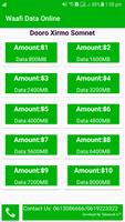 Waafi Data Online Plakat