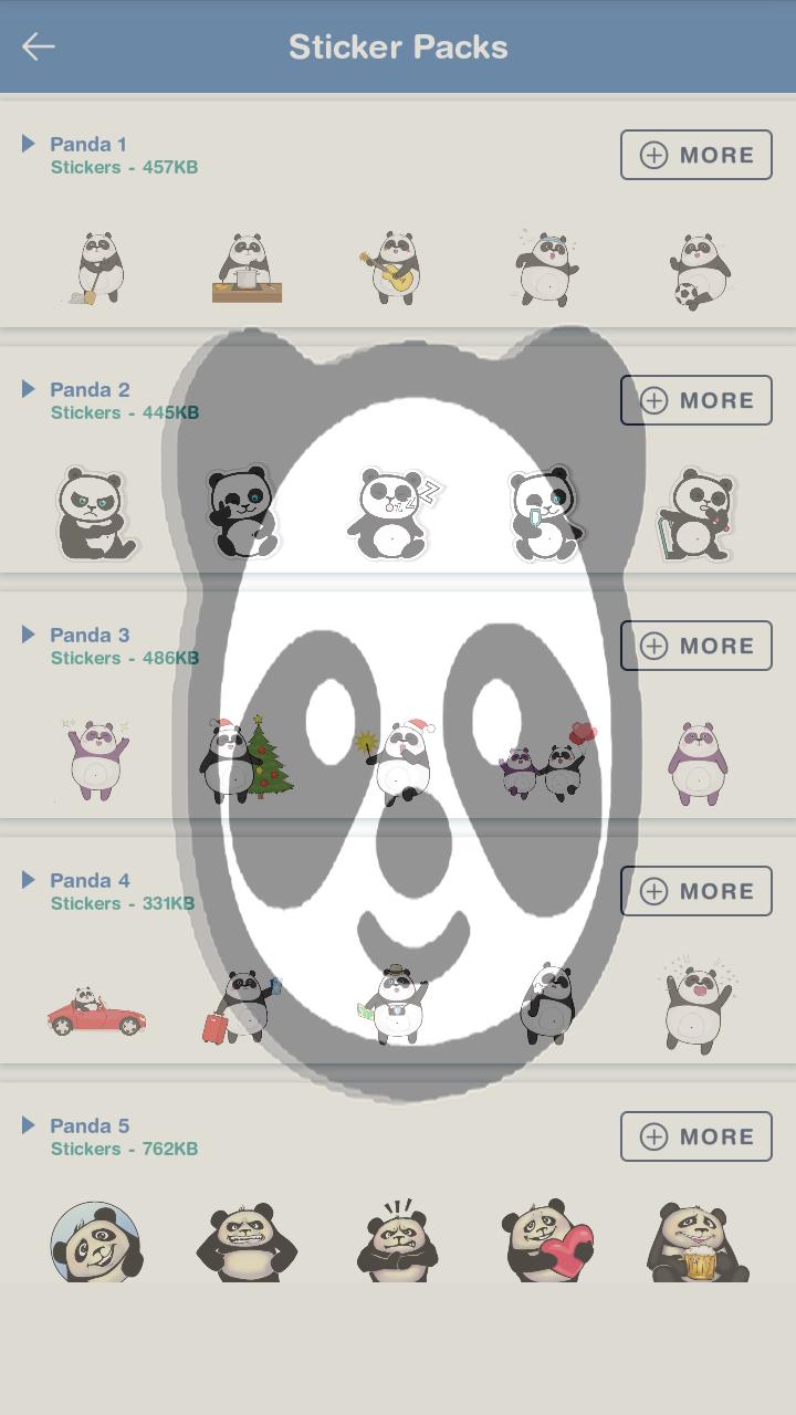 Panda Barebears Sticker Whatsapp For Android Apk Download