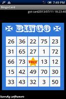 BingoCard Affiche