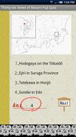 36 Views of Mount Fuji Quiz captura de pantalla 3