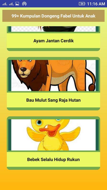 Contoh Cerita Fabel Dengan Gambar - Simak Gambar Berikut