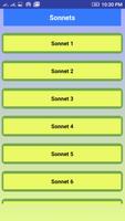 William Shakespeare Poems captura de pantalla 2