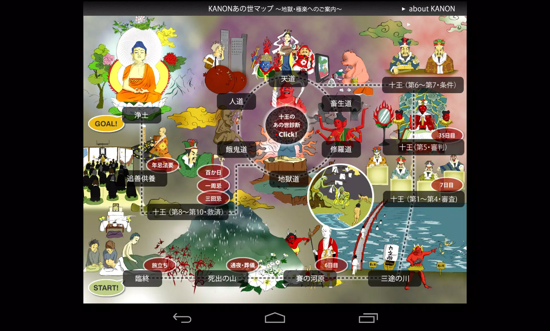 Kanonあの世マップ 地獄 極楽へのご案内 Apk Per Android Download
