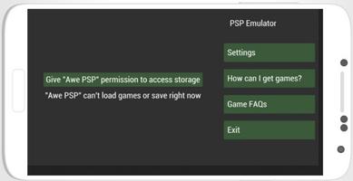 برنامه‌نما Emulator for PSP عکس از صفحه