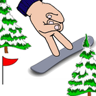 Snowboard Fingers-icoon