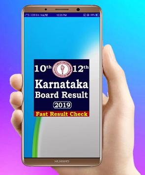 Karnataka Board Result 2019,10th 12th Board Result poster
