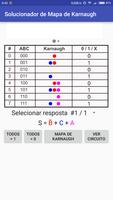 Solução para mapas de Karnaugh imagem de tela 1
