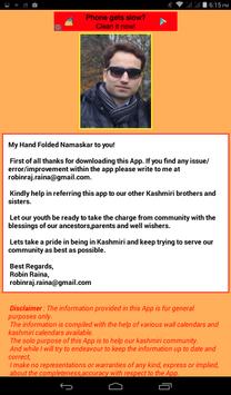 Kashmiri Calendar 截图 14