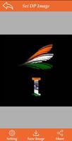 Indian Flag Alphabet Letter/Name Wallpaper/DP ảnh chụp màn hình 2