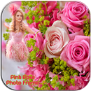 APK Pink Rose Photo Frames