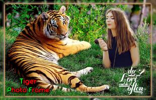 Tiger Photo Frames постер