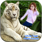 White Tiger Photo Frames-icoon