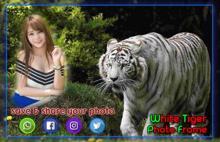 برنامه‌نما White Tiger Photo Frames عکس از صفحه