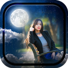 Moon Photo Frames أيقونة