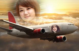 Aeroplane Photo Frames الملصق