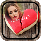 Broken Heart Photo Frame أيقونة