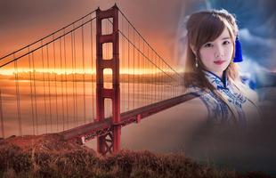 برنامه‌نما Golden Gate Photo Frames عکس از صفحه