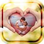 آیکون‌ Love Heart Photo Frame