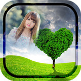 Love Tree Photo Frames أيقونة