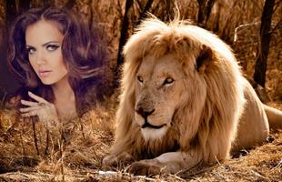 Lion Photo Frame تصوير الشاشة 3