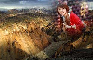 Mountain Photo Frames постер