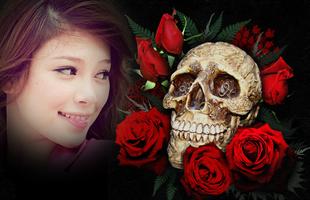 برنامه‌نما Skull Photo Frames عکس از صفحه