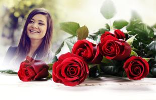 Red Rose Photo Frame स्क्रीनशॉट 2