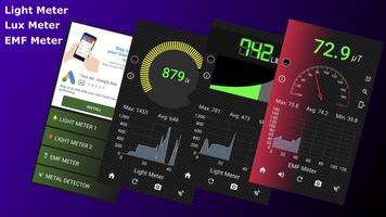 Light Meter - Lux, EMF Meter poster