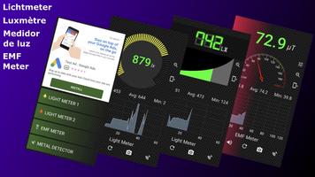 Lichtmeter, EMF - Lux Meter Plakat