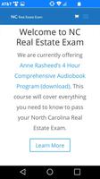 NC Real Estate Exam Affiche